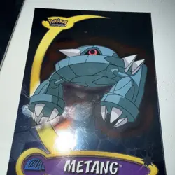 Metang #46 Pokemon Topps Advanced Challenge Card NM HOLO - Image 2