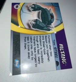 Metang #46 Pokemon Topps Advanced Challenge Card NM HOLO - Image 4