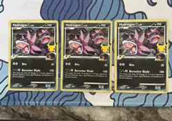 (3) Pokemon Celebrations 25th anv. Hydreigon C SWSH138 Promo SWSH Black Star NM - Image 1