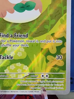 Pokemon Rowlet Illustration Rare Full Art Near Mint Perfect Order 090/088 - Image 4