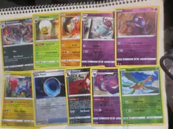 Lot of 300 Pokemon Cards 2020 - 2022 with 35 Foil Holo cards Pikachu - Image 3