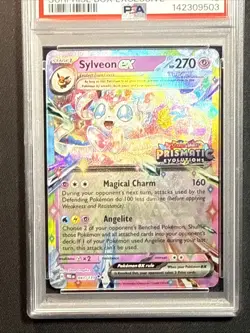 2025 Pokemon Prismatic Evolutions SYLVEON ex #41 Surprise Box PSA Gem Mint 10 - Image 2