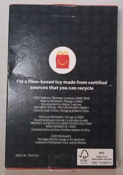 2023 Pokemon Match Battle McDonalds Promo Sealed Booster Card Pack - Image 4