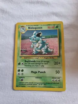 Nidoqueen 7/64 - ERROR PRINT - Jungle Set - Pokemon TCG - Image 1