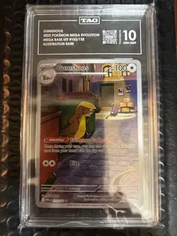 TAG 10 2025 Pokemon Mega Evolution 153/132 Gumshoos Illustration Rare T4478616 - Image 1