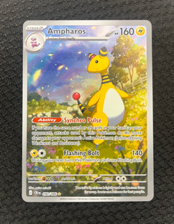Ampharos 090/086 Illustration Rare 2026 Pokemon TCG: Chaos Rising - English - Image 1