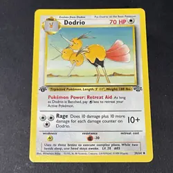 Pokemon TCG Dodrio 34/64 Jungle 1st Edition LP FREE SH - Image 1