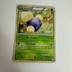 Pokemon TCG Jumpluff Heartgold & Soulsilver 6/123 Holo Rare NM - Image 2
