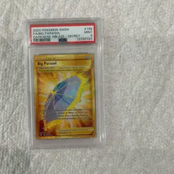 Pokemon Big Parasol 199/189 SWSH03 Darkness Ablaze Secret Rare Holo ENG PSA 9 - Image 1