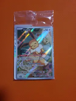 2025 Pokemon Eevee 173 Black Star Promo Prismatic Evolutions ETB Holo NM/Sealed - Image 1