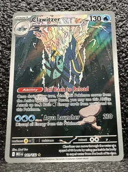 Pokemon ME01 Mega Evolution Illustration Rare - 141/132 Clawitzer - Image 1