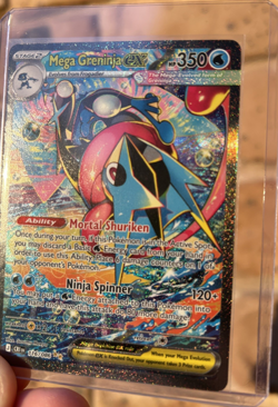 Pokemon TCG - Chaos Rising SIR - Mega Greninja Ex 116/086 NM CLEAN - Image 2