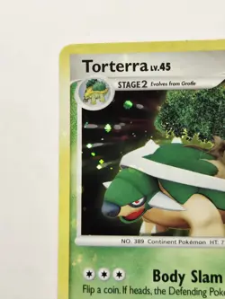 Torterra 17/130 Triple Swirl Holo Bleed Rare - Diamond & Pearl - Pokemon 2007 - Image 3