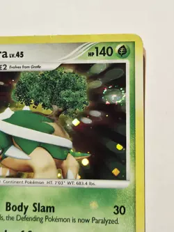 Torterra 17/130 Triple Swirl Holo Bleed Rare - Diamond & Pearl - Pokemon 2007 - Image 4