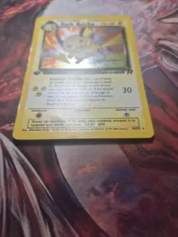 Dark Raichu 83/82 1st Edition Team Rocket Secret Rare Holo Pokemon MP/HP - Image 5