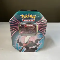 Pokemon TCG 2021 Knockout Darkrai Tin - 3 Packs 820650809859 - Image 1