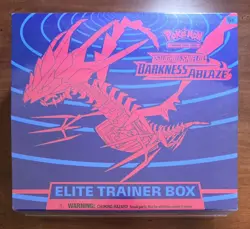 Pokemon Sword & Shield Darkness Ablaze Elite Trainer Box ETB NEW SEALED - Image 1