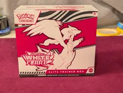 Pokemon TCG - White Flare ETB (Elite Trainer Box) Factory Sealed - Image 1