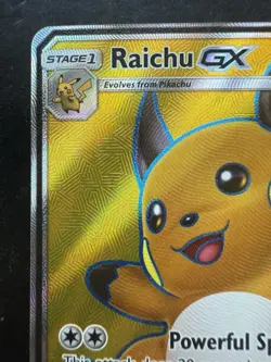 Pokemon Raichu GX Sun & Moon Black Star Promo SM90 (NM) - Image 2