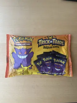 Pokemon Trick or Trade Booster Bundle 40-Pack English Gengar Pikachu - Image 1