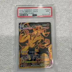 Pokemon SWSH09 Brilliant Stars TG Single Strike Urshifu VMAX TG29 PSA 9 - Image 1