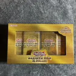 Yu-Gi-Oh Maximum Gold El Dorado - MGED - New Sealed Box MINT - Image 1
