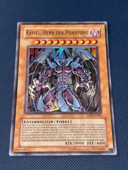 Raviel Herr Der Phantome SOI-DE003 Ultra Rare YUGIOH Shadow Of Infinity - Image 1