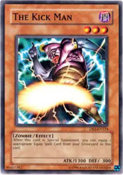 3 x The Kick Man - DR2-EN124 - Common - Unlimited Edition Near Mint, English - Image 1