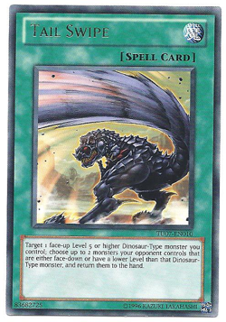 3 x Tail Swipe - TU07-EN010 - Rare - Unlimited Edition Near Mint, English - Image 1