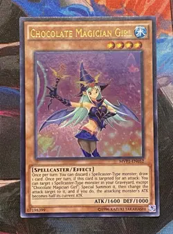 Yu-Gi-Oh! Chocolate Magician Girl MVP1-EN052 Ultra Rare Unlimited Edition - Image 1