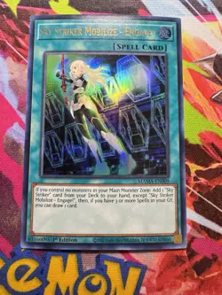 * SKY STRIKER MOBILIZE - ENGAGE! * ULTRA RARE 1ST EDITION MAMA-EN009 YUGIOH! NM - Image 4
