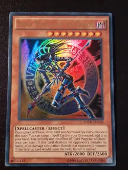 Yu-Gi-Oh Dark Magician Of Chaos YGLD Ultra Rare NM - Image 1