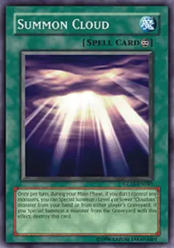 3 x Summon Cloud - GLAS-EN049 - Common - Unlimited Edition Near Mint, English - Image 1