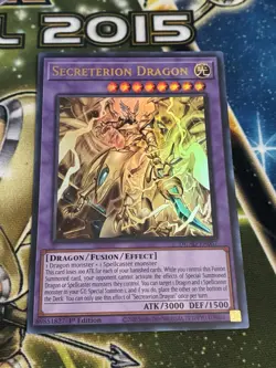 Yugioh! Secreterion Dragon (UR) DUAD-EN037 Duelist's Advance 1st Ultra Rare NM - Image 1