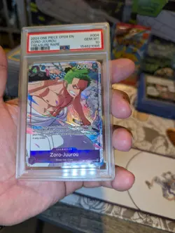PSA 10 Zoro-Juurou Treasure Rare #004 English OP09 Emperors in the New World TR - Image 1
