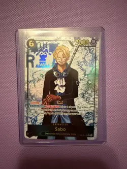 One Piece OP13-120 Sabo SEC Parallel OP13 Carrying On His Will Near Mint - Image 3