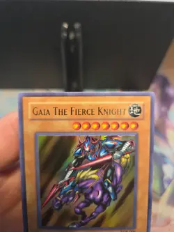 Yu-Gi-Oh Gaia the Fierce Knight LOB-006 Ultra Rare Unlimited NM - Image 5