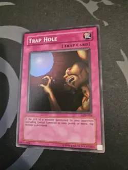 Trap Hole LOB-058 Super Rare Unlimited NM - Image 3