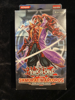Yugioh Samurai Warlords Structure Deck 1st Edition FACTORY SEALED - Image 1