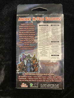 Yugioh Samurai Warlords Structure Deck 1st Edition FACTORY SEALED - Image 2