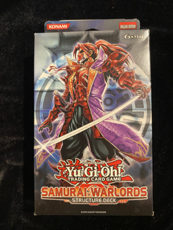 Yugioh Samurai Warlords Structure Deck 1st Edition FACTORY SEALED - Image 5