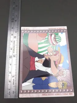 Shanks Lucky Roux Yasopp #24 One Piece Carddass Masters Card 2000 Bandai B1 - Image 4