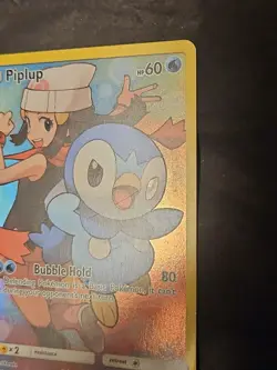 Pokemon TCG Piplup Holo Secret Rare Card Cosmic Eclipse 239/236 2019 Excellent! - Image 5