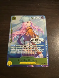 ONE PIECE TCG BONNEY P-085 Offline Regional CARD 2025 Vol.2 - Image 1