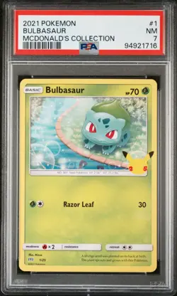 2021 Pokemon Mcdonalds Collection 25th Anniversary Graded Set-Pick Your Card! - Image 3