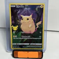 Pikachu 005/025 Holo Rare FA 2021 Celebrations 25th Anniversary Pokemon Card NM - Image 1