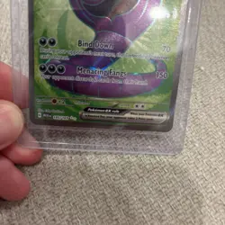 Arbok ex 185/165 S&V 151 (MEW) NM Ultra Rare Full Art Pokemon Card - Image 2