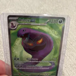 Arbok ex 185/165 S&V 151 (MEW) NM Ultra Rare Full Art Pokemon Card - Image 3