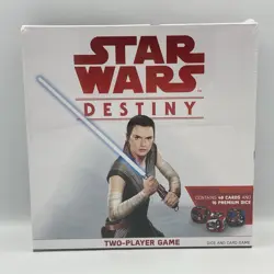 Star Wars Destiny Game 2 Player Starter Box Dice Card Game Rey Kylo 841333103347 - Image 1