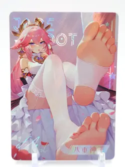 Shuiyangjiaren - Anime Waifu Trading Card - Yae Miko - Image 1